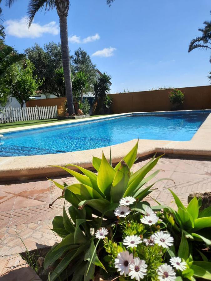 Chalet La Huerta Con Piscina Y Wifi Conil De La Frontera Bagian luar foto