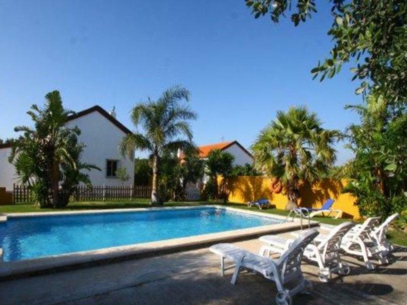 Chalet La Huerta Con Piscina Y Wifi Conil De La Frontera Bagian luar foto