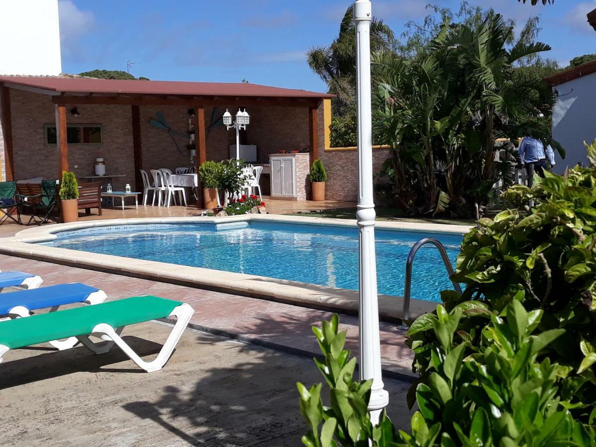 Chalet La Huerta Con Piscina Y Wifi Conil De La Frontera Bagian luar foto